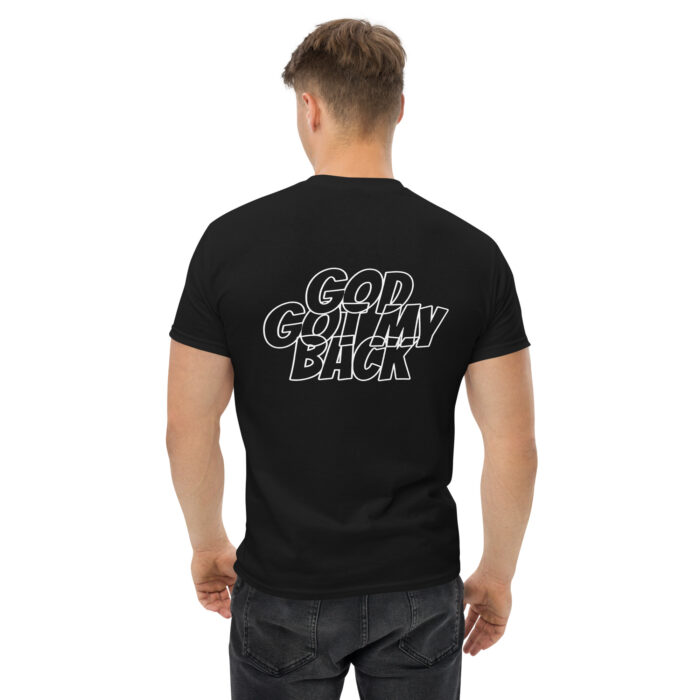 Men's "God Got My Back" classic tee