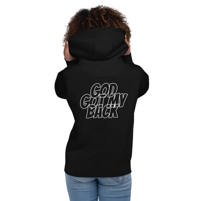 Unisex "God Got My Back" Hoodie - Image 3