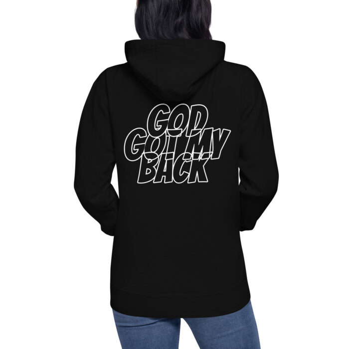 Unisex "God Got My Back" Hoodie - Image 5