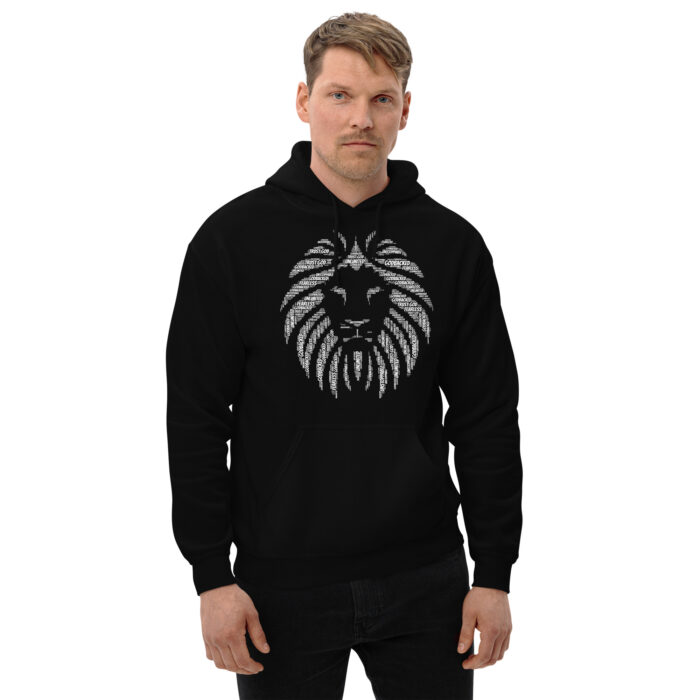 Lion of Judah plain Unisex Hoodie - Image 2