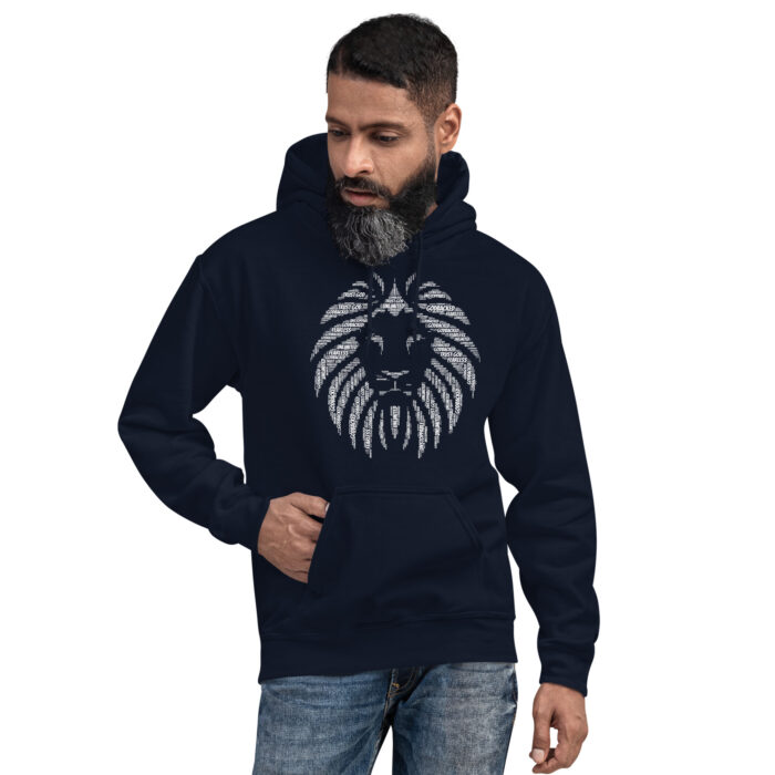 Lion of Judah plain Unisex Hoodie - Image 4