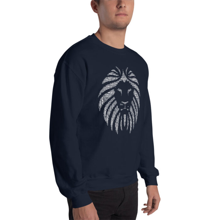 Lion of Judah Plain Unisex Sweatshirt - Image 9